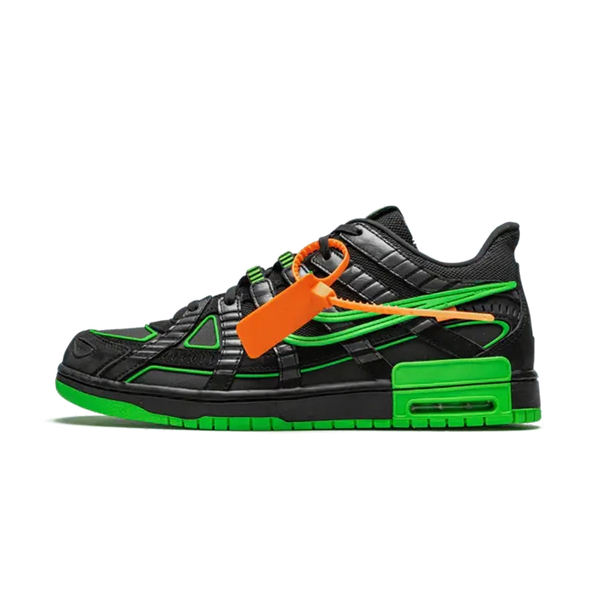Nike Air Rubber Dunk Off White Black Green