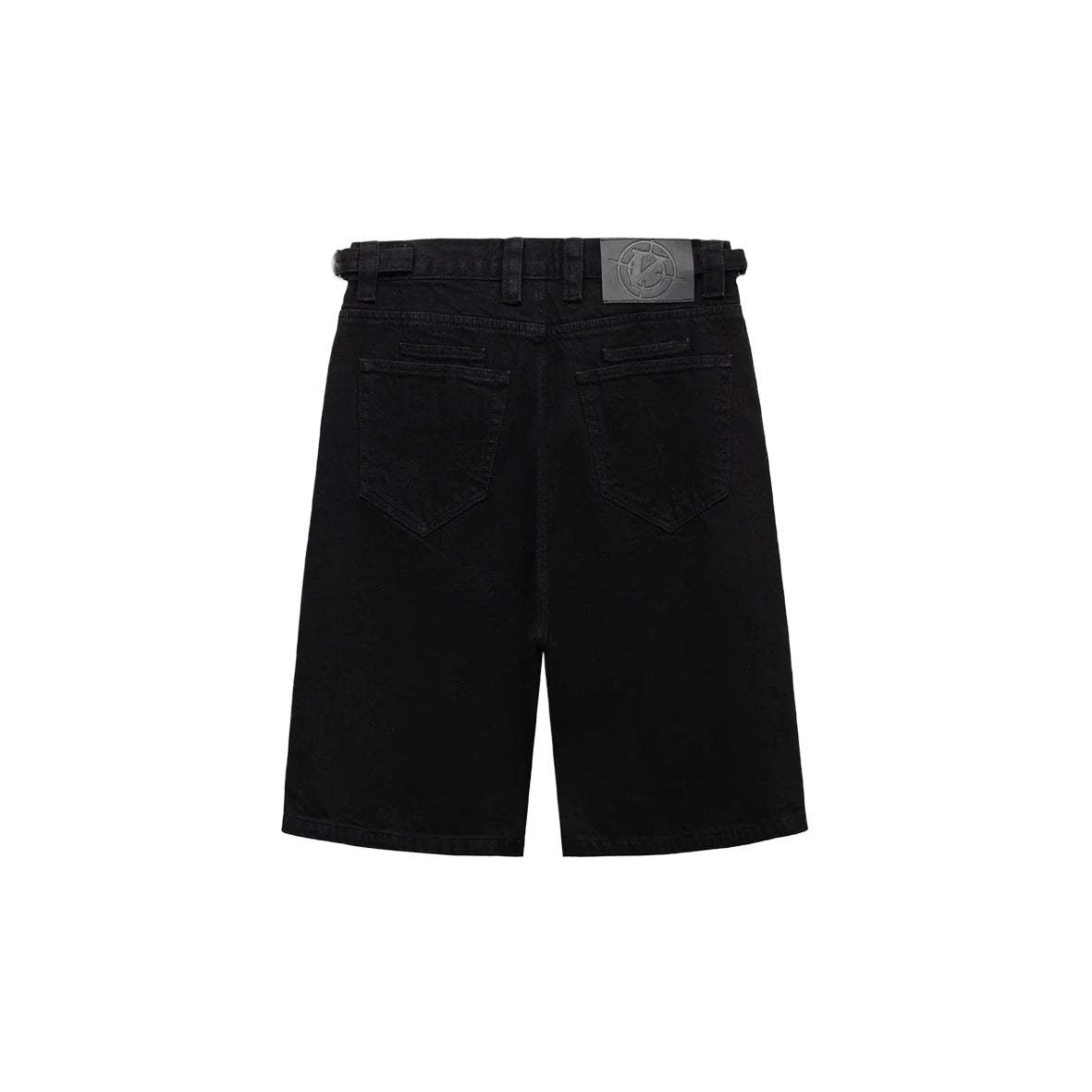VICINITY Midnight Black Denim Jorts