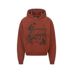 VICINITY Haunted House Hoodie Red