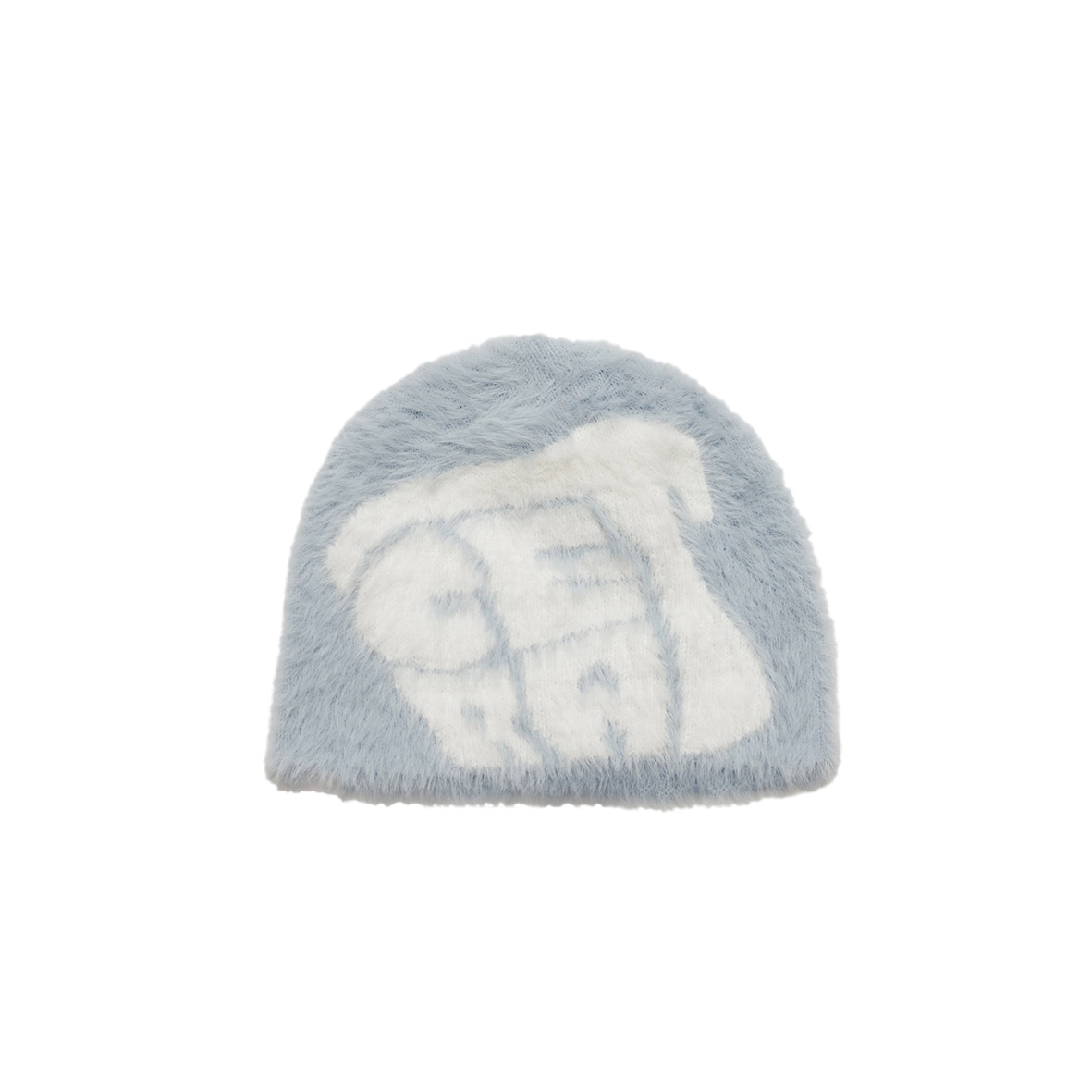 CETRA VISIONS Fluffy Beanie Blue