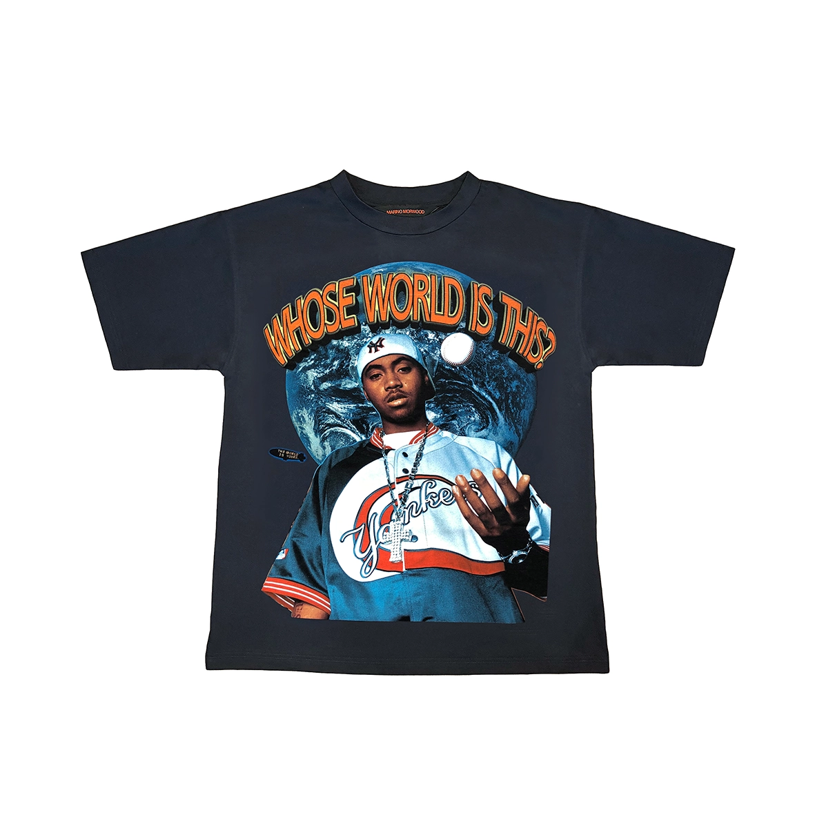 MARINO MORWOOD Nas T-Shirt Black